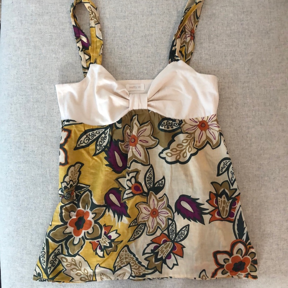 Unique babydoll tank top